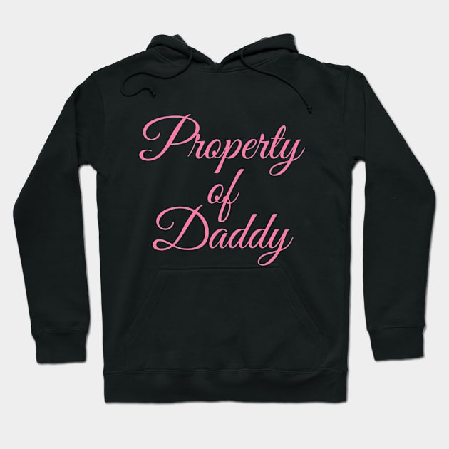 Property Daddy Cute Master Mistress BDSM Hoodie by Mellowdellow